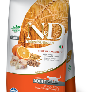 N&D Natural & Delicious Low Feline Adult Peixe