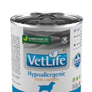 Vet Life Hypoallergenic Peixe & Batata Wet Food Canine