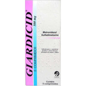 Giardicid 500 Antibiótico 500 mg
