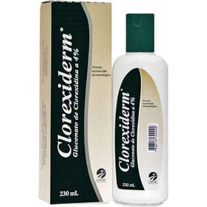 Clorixiderm Shampoo Antibacteriano 230 mL