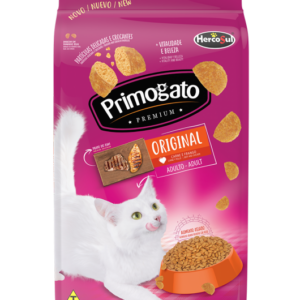 Primogato Premium Gatos Adultos Sabor Carne e Frango