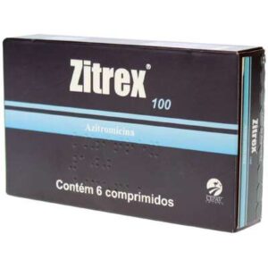 Zitrex 100 Antibiótico 6 comprimidos