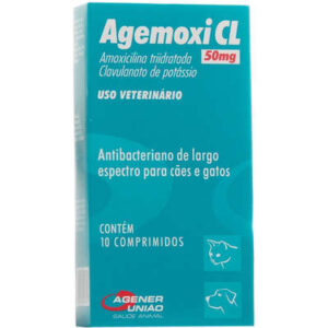Antibiótico Agener União Agemoxi CL 50 mg