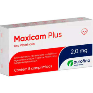 Anti-Inflamatório Ourofino Maxicam Plus 2 mg