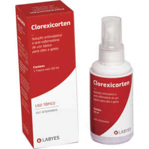 Clorexicorten Spray Antialérgico e Antisséptico 50 mL