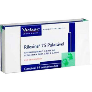 Antibiótico Rilexine Palatável 75 mg
