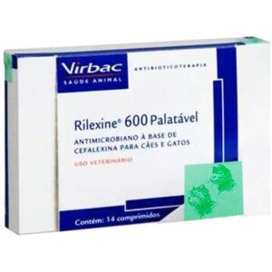 Antibiótico Rilexine Palatável 600 mg