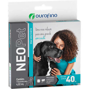 Antipulgas e Carrapatos Ourofino NEOPet para Cães acima de 40 Kg
