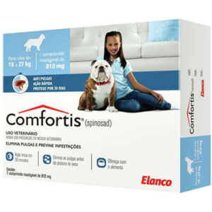 Comfortis Antipulgas 810 mg para Cães de 18 a 27 Kg