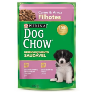 Purina Dog Chow Wet para Cães Filhotes Carne & Arroz