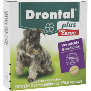 Vermífugo Bayer Drontal para Cães até 10 Kg
