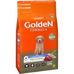 Premier Golden Formula Cães Filhotes Carne e Arroz
