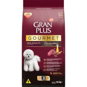 Gran Plus Gourmet Cães Adultos Mini Sabor Ovelha & Arroz