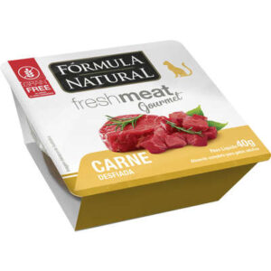 Fórmula Natural Fresh Meat Ração Úmida para Gatos Adultos Sabor Carne Desfiada