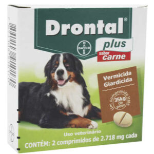 Vermífugo Bayer Drontal para Cães 35 Kg