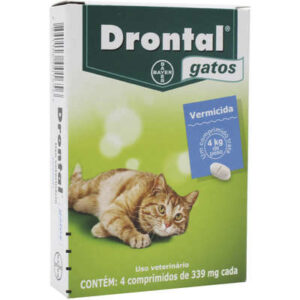 Vermífugo Bayer Drontal para Gatos