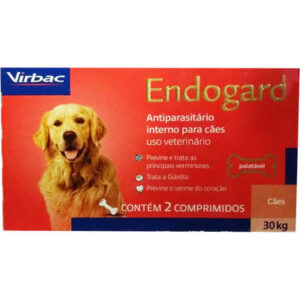 Vermífugo Endogard para Cães até 30 Kg