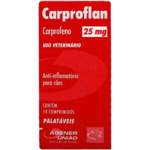 Anti-inflamatório Agener União Carproflan 25 mg