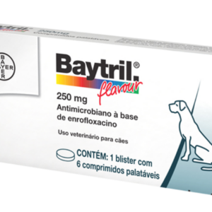 Antibiótico Bayer Baytril 250 mg