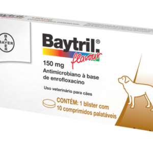 Antibiótico Bayer Baytril 150 mg