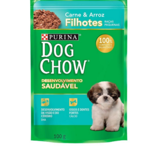Purina Dog Chow Wet Filhotes Carne & Arroz Raças Pequenas