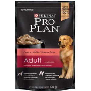 Purina Pro Plan Dog Wet Carne para Cães Adultos