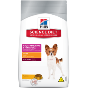 Hill’s Science Diet Cães Adultos Raças Pequenas e Miniaturas Light