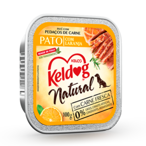 Alimento Úmido Kelco Keldog Natural Pato com Laranja 100 g