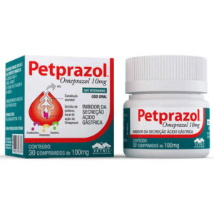 Inibidor de Secreção Vetnil Petprazol 100 mg