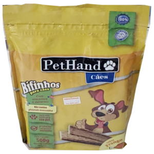 Bifinho Pet Hand Cães Sabor Frango 500 g