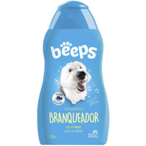 Shampoo Beeps Pet Society Branqueador com Extrato de Camomila