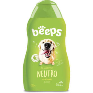 Shampoo Beeps Pet Society Neutro com Aloe Vera