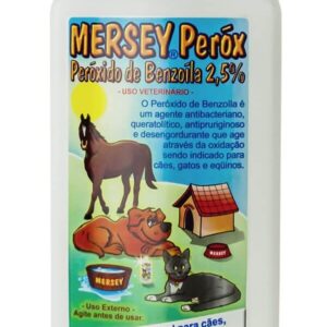 Shampoo Mersey Peróx para Cães, Gatos e Equinos