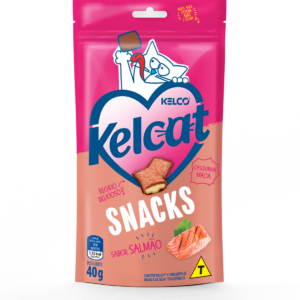 Snack Kelco Kelcat Salmão para Gatos 40 g