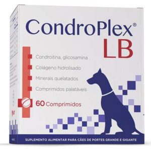 Suplemento Alimentar Avert Saúde Animal CondroPlex LB 60 Comprimidos