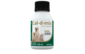 Suplemento Vitamínico Vetnil Cal-D-Mix Pet Líquido