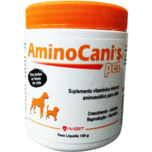 Suplemento Vitamínico Avert Saúde Animal Amino Canis 100 g