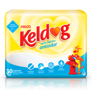 Tapete Kelco Keldog Antiodor para Cães com 30 Unidades