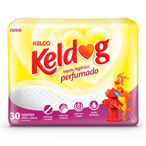 Tapete Kelco Keldog Perfumado para Cães com 30 Unidades
