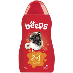 Shampoo Beeps Pet Society 2 em 1