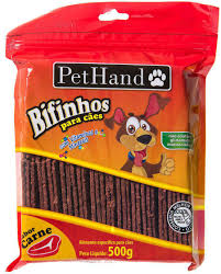 Bifinho Pet Hand Cães Sabor Carne 500 g