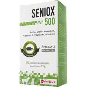 Suplemento Nutricional Avert Saúde Animal Seniox 500