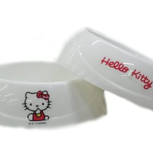 Tigela Plástica Sanrio HK Bistro Modelo Hello Kitty
