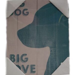 Quadro Decorativo Hello Pet Dog Dog Big Love