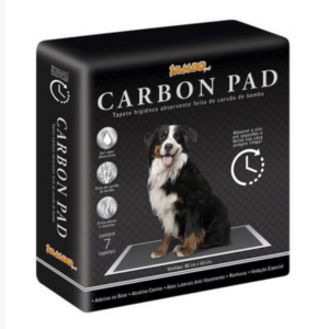 Tapete Higiênico Jambo Pet Carbon para Cães 7 Unidades