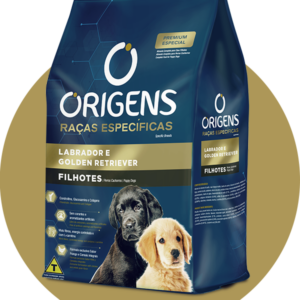 Origens Premium Especial Cães Labrador e Golden Retriever Filhotes