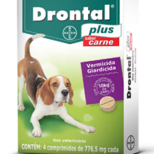 Vermífugo Drontal Plus para Cães de até 10 Kg