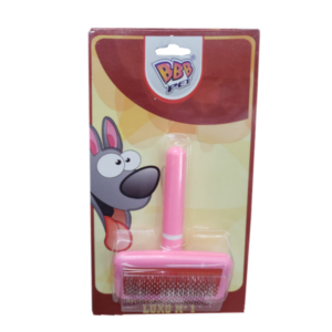Rasqueadeira para Cães BBB Pet Rosa Luxo número 1