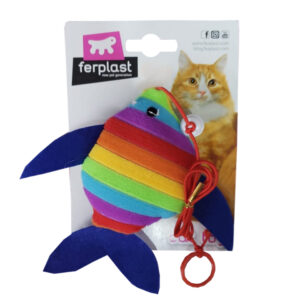 Brinquedo para Gatos Ferplast Peixe Arco-Íris